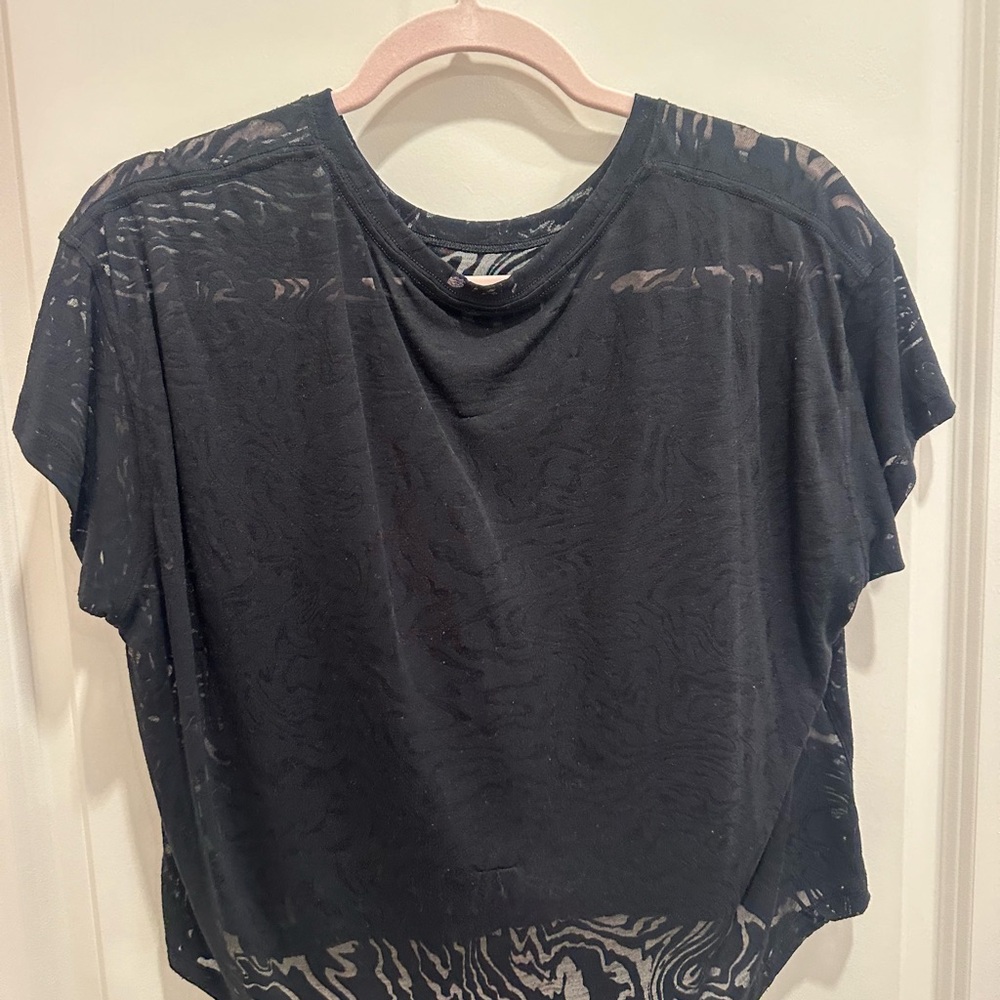 Lululemon see through shirt